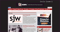 Desktop Screenshot of kempajournalism.org